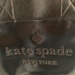 Kate Spade Black Leather Tote